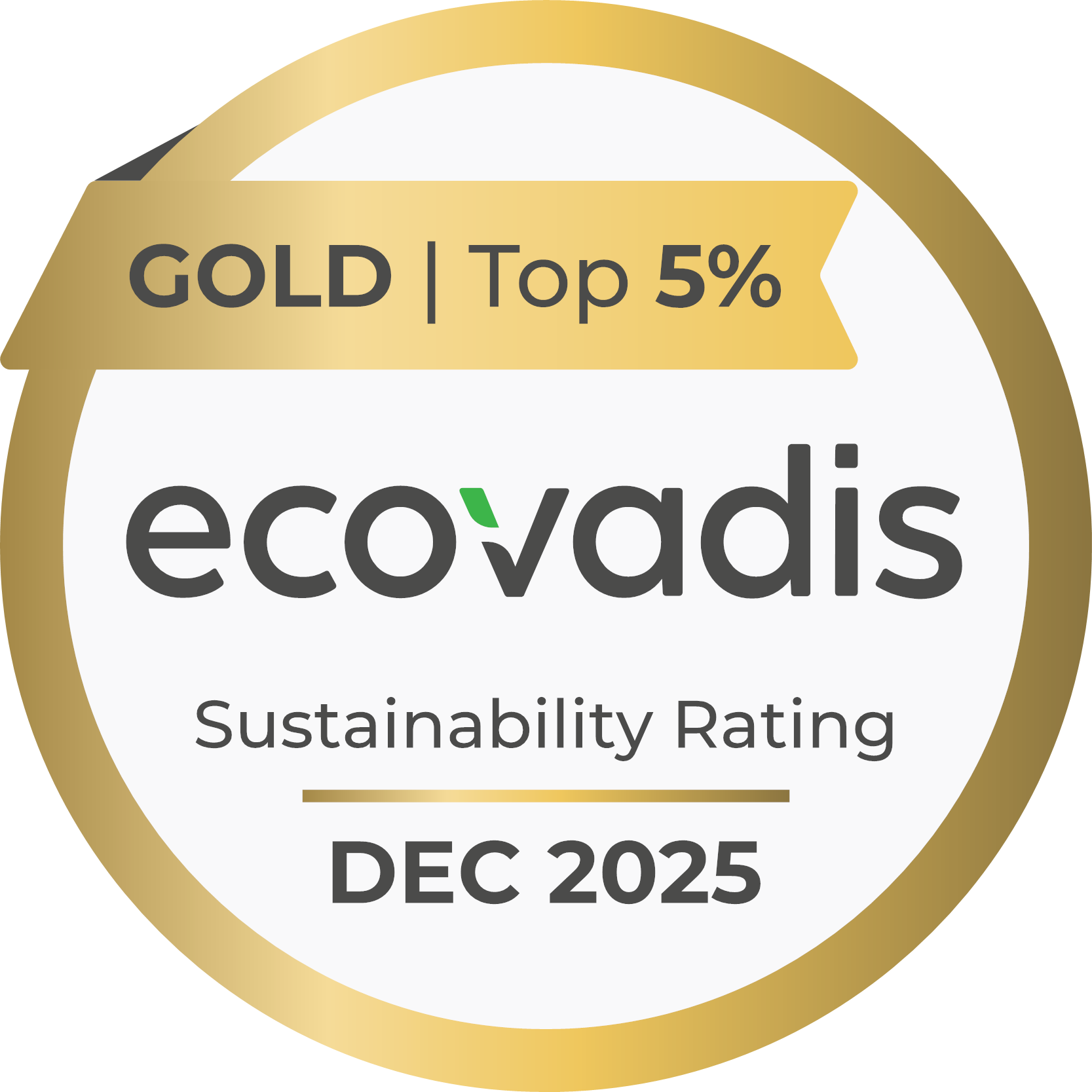 Médaille EcoVadis 2026